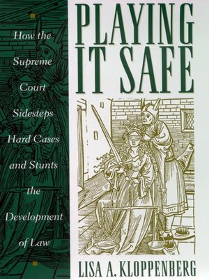 cover image of Playing it Safe